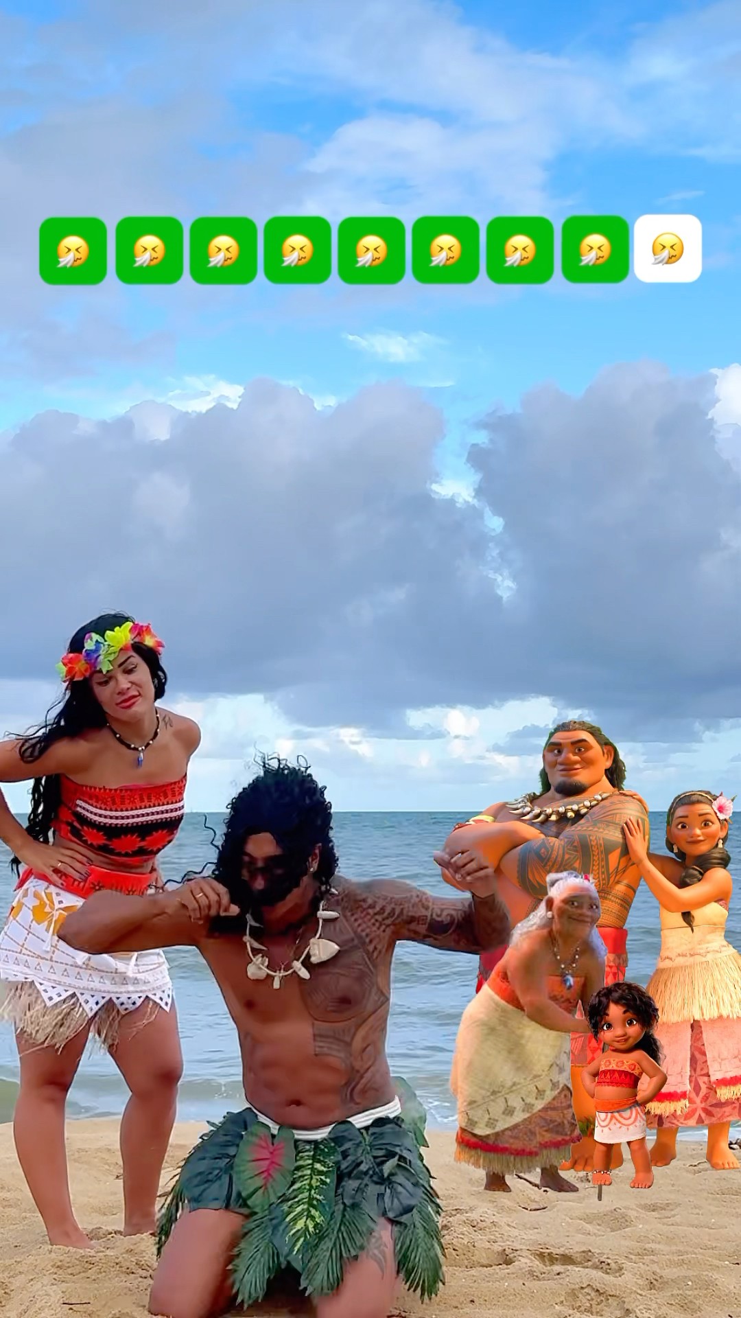 Por que o MAUI se assustou?@mayca.brasil #challenge #moana #maui #funnymemes #funny #short